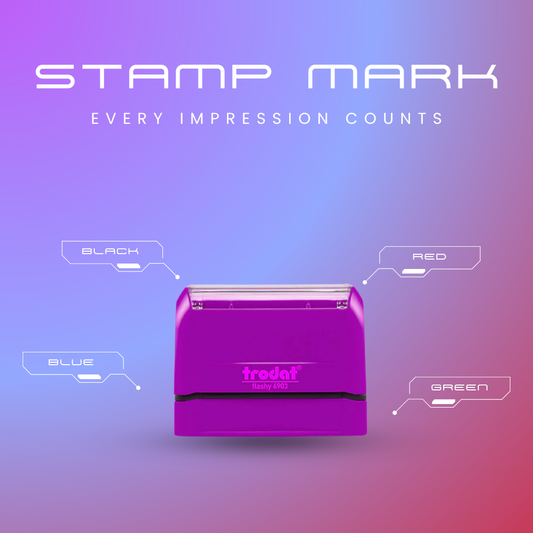 Trodat Rectangle Pre Ink Stamp