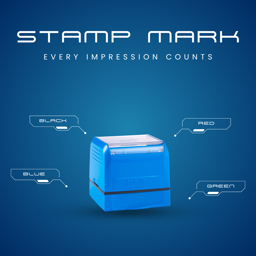 Trodat Square/Round Pre Ink Stamp